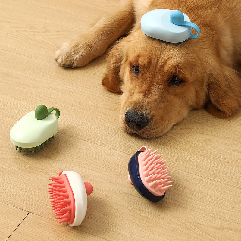 Soft Silicone Pets Hair Remover Comb-1